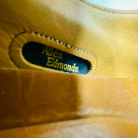 Allen Edmonds Size 11‎ AA Cap-Toe Oxford Dress Shoe Walnut Brown - Picture 7 of 9